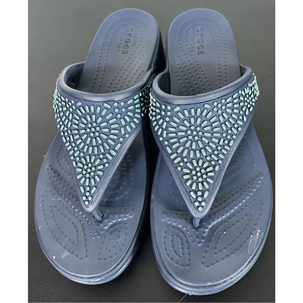 Crocs Monterey Diamanté sandals size size 10